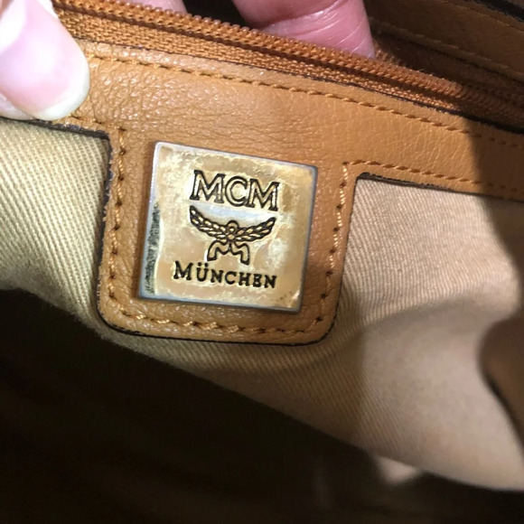 MCM Cognac Hobo - Picture 11 of 14